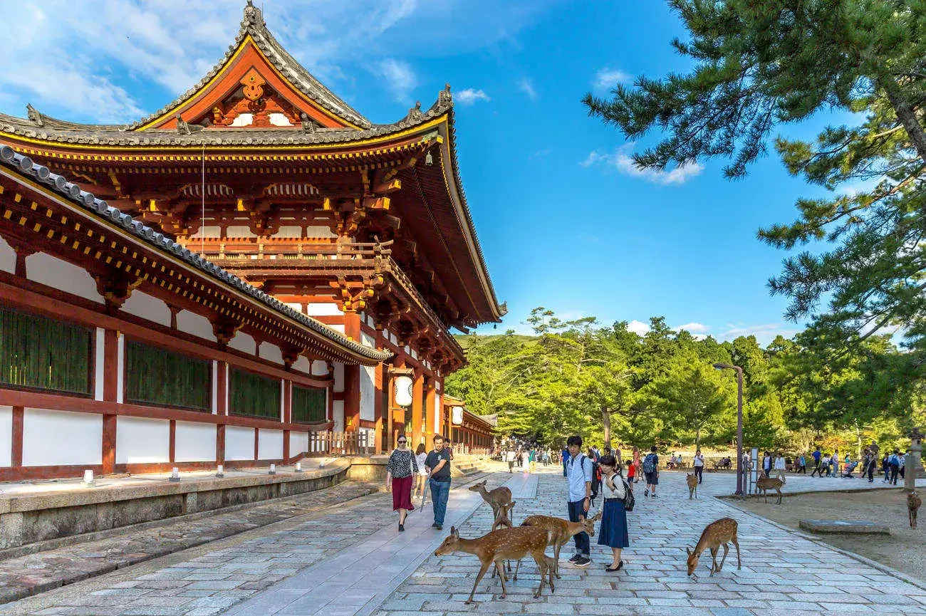 Naraへの旅行